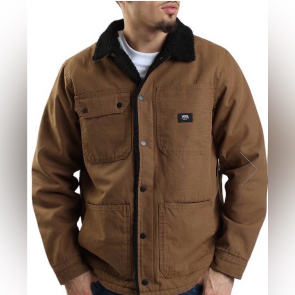 Vans Drill Chore Coat Mens Sherpa lined field utility workwear canvas jacket